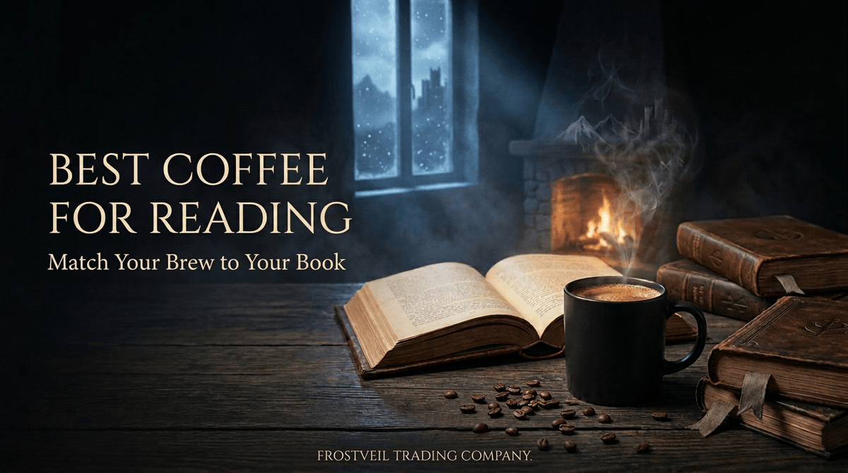 Best Coffee for Reading: 7 Brews for Every Kind of Book - Frostveil Trading Company