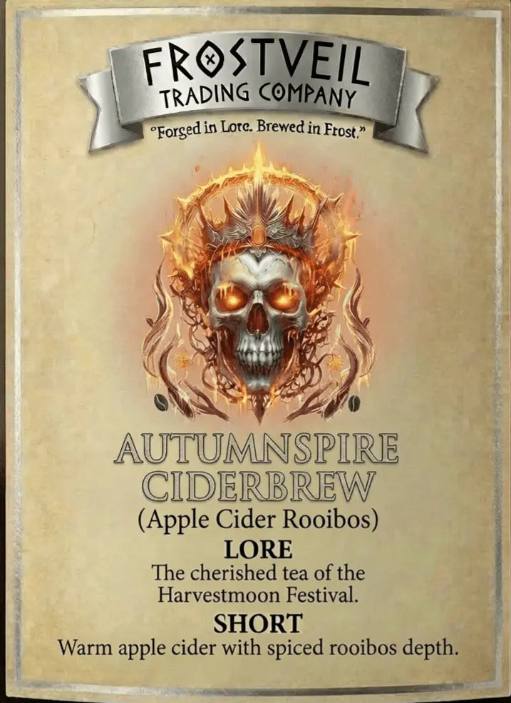 Autumnspire Ciderbrew (Apple Cider Rooibos) - Frostveil Trading Company