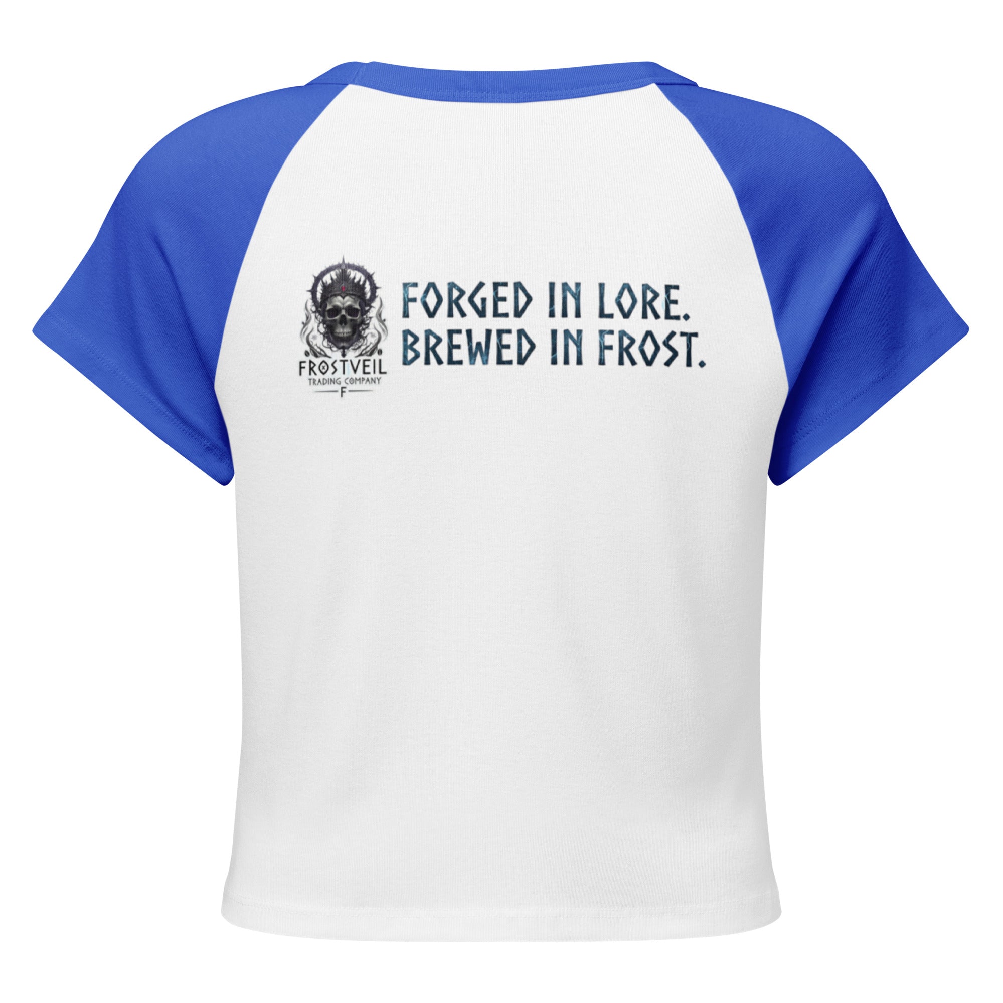Frost Maiden’s Baby Tee - Frostveil Trading Company