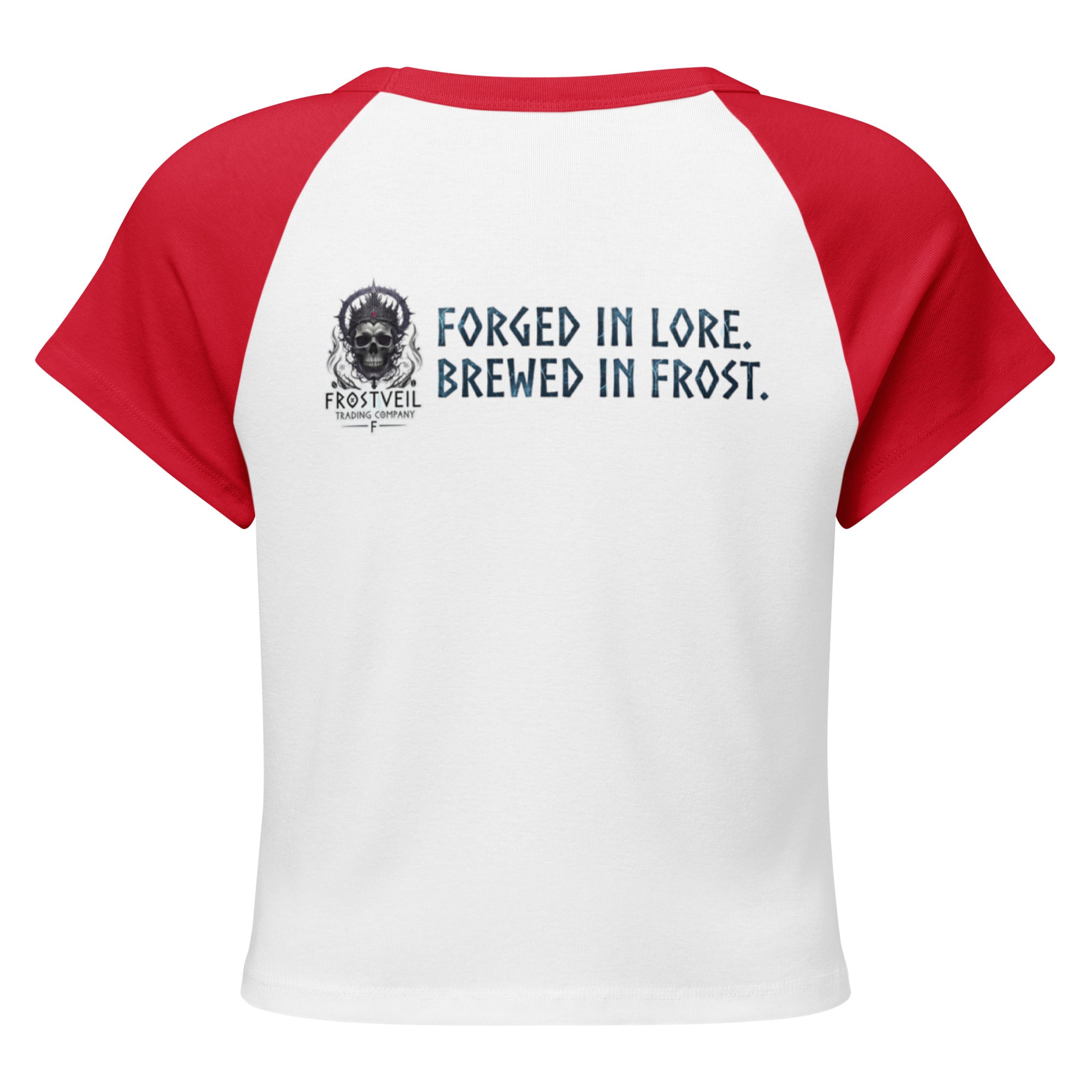 Frost Maiden’s Baby Tee - Frostveil Trading Company
