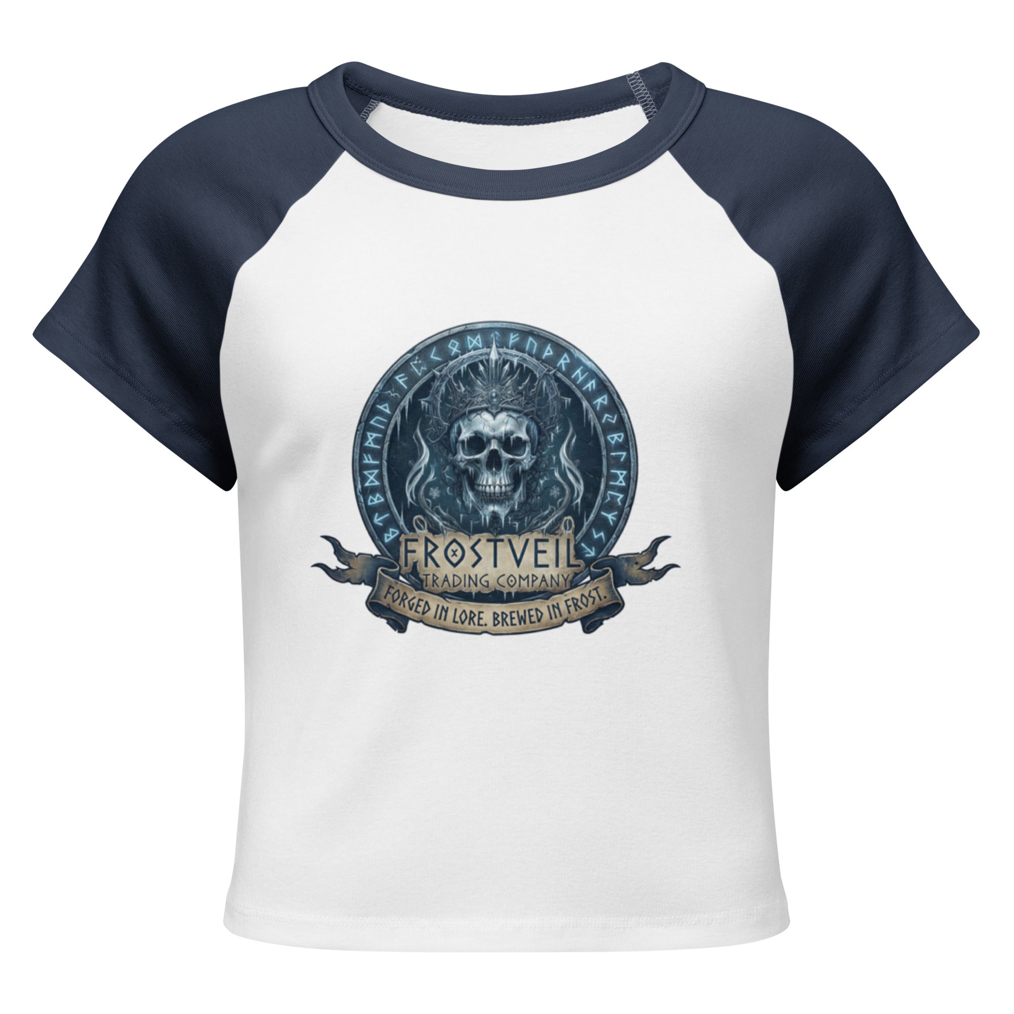 Frost Maiden’s Baby Tee - Frostveil Trading Company