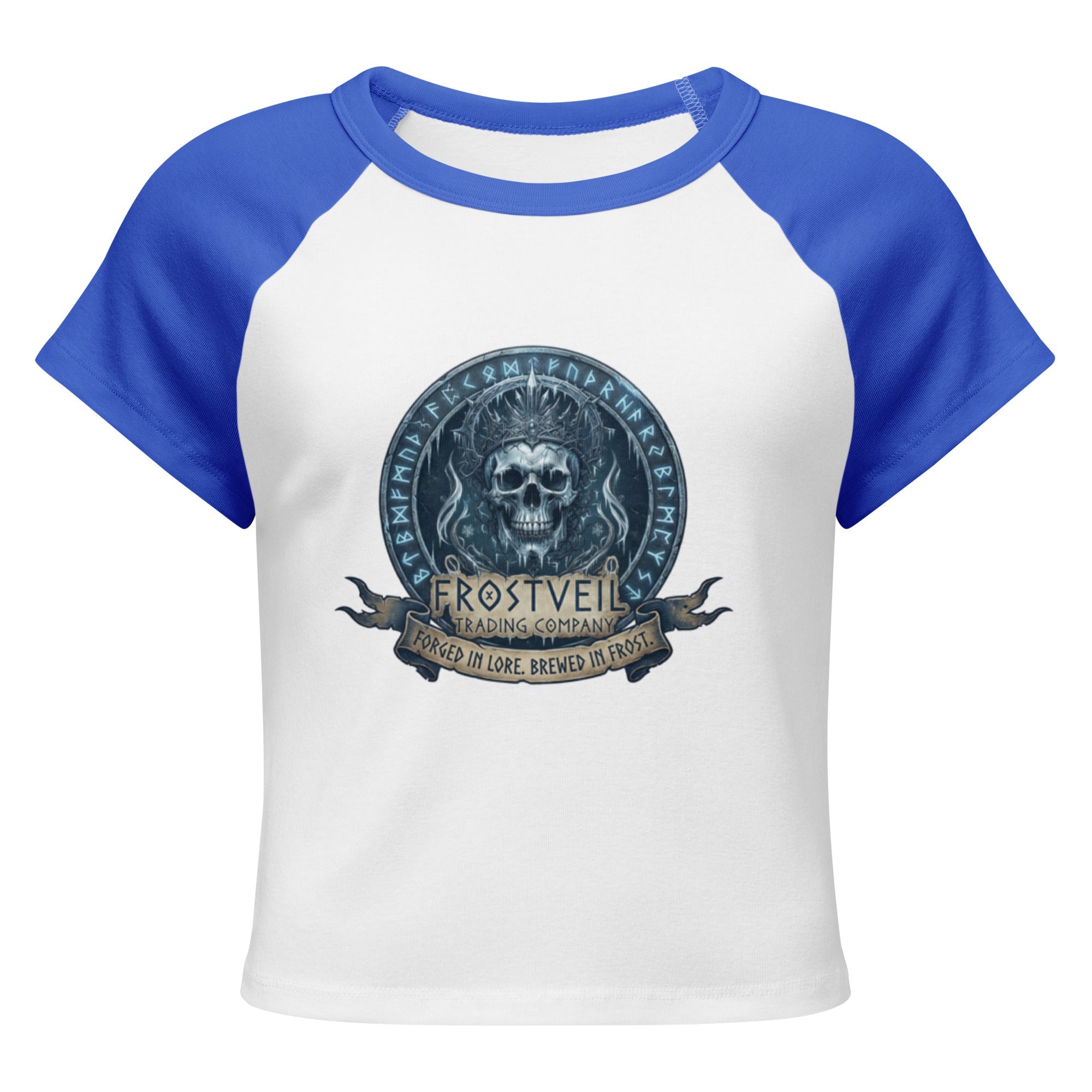 Frost Maiden’s Baby Tee - Frostveil Trading Company