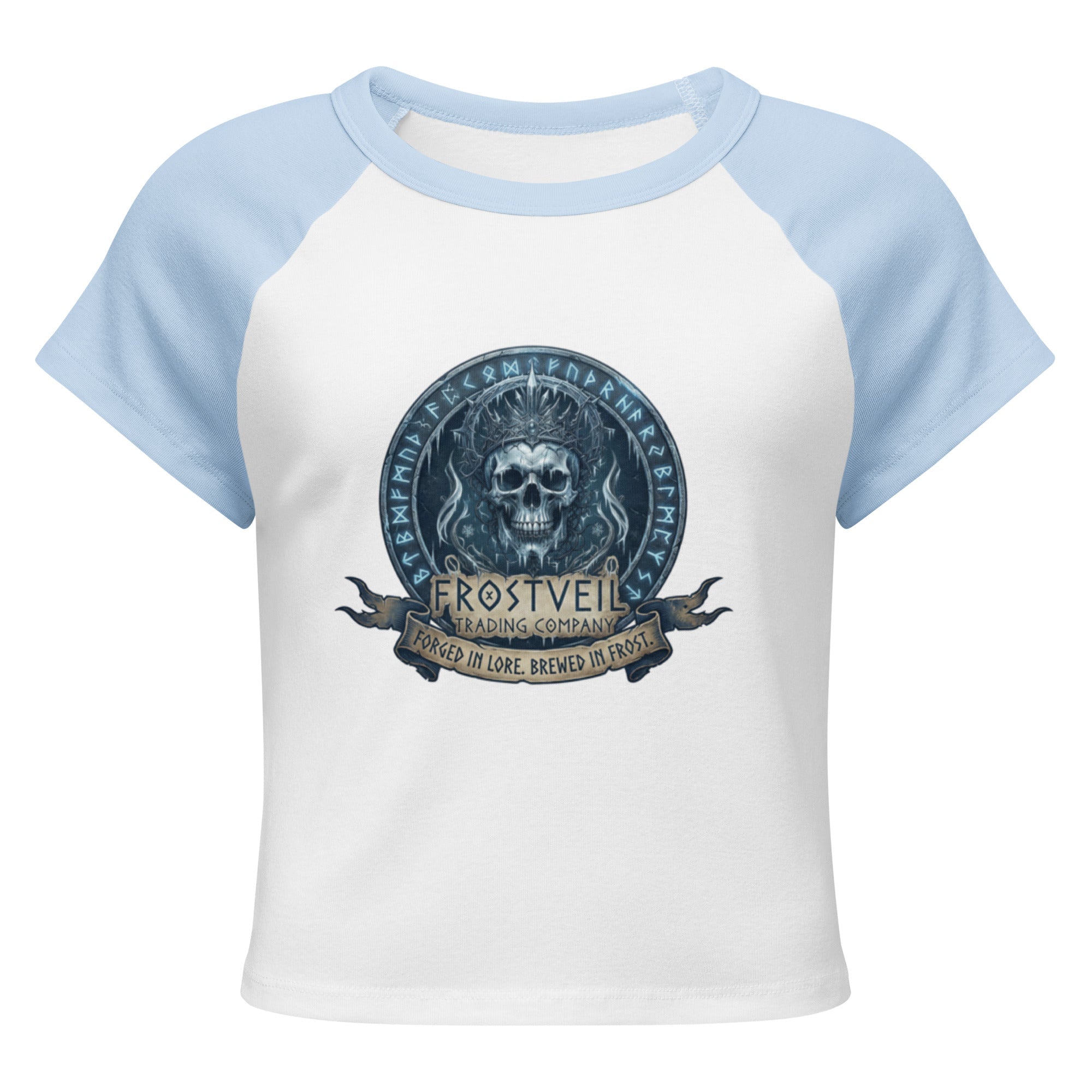 Frost Maiden’s Baby Tee - Frostveil Trading Company