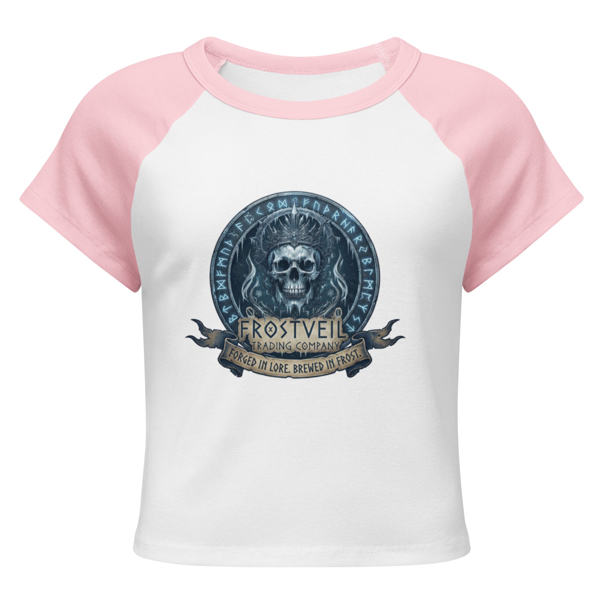 Frost Maiden’s Baby Tee - Frostveil Trading Company