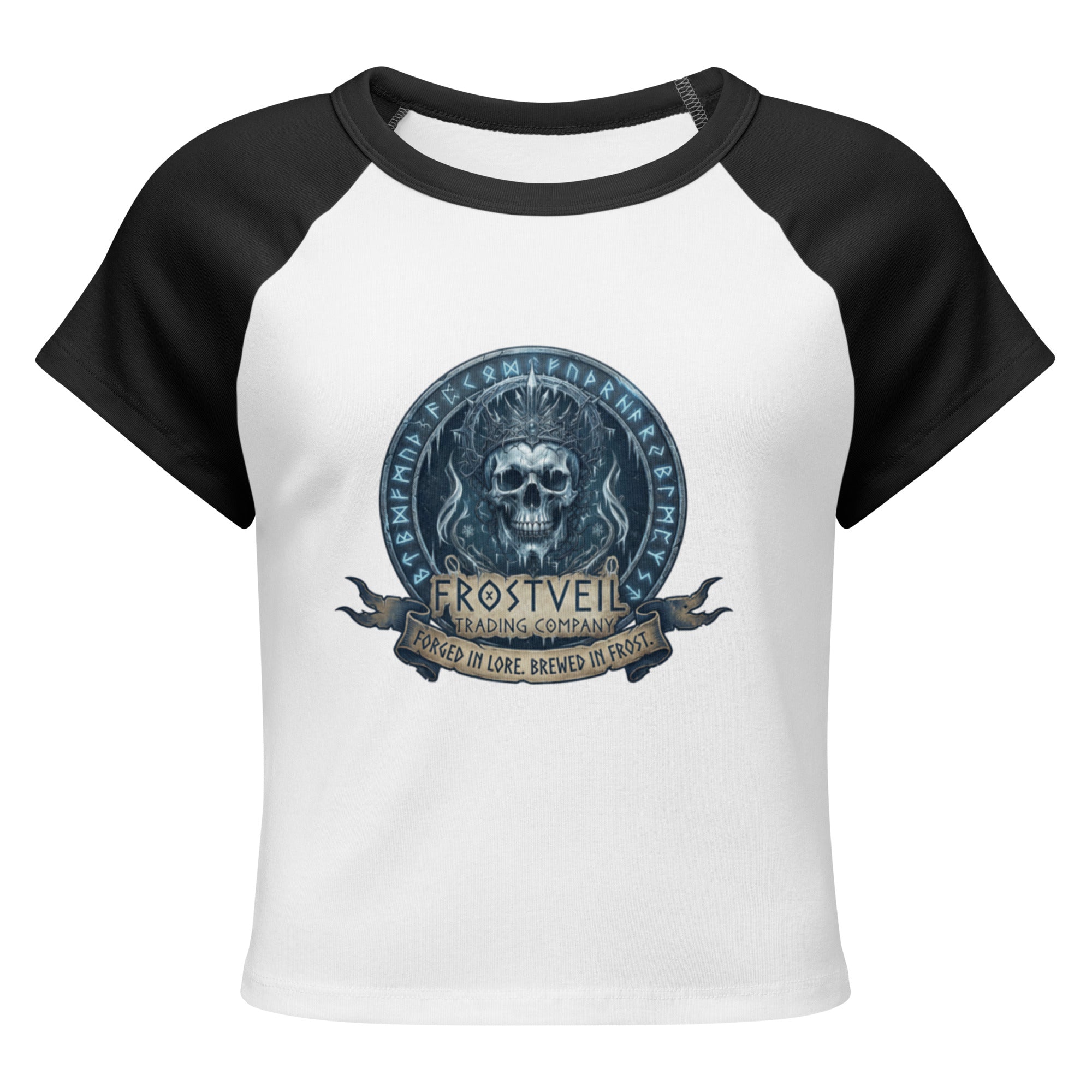 Frost Maiden’s Baby Tee - Frostveil Trading Company