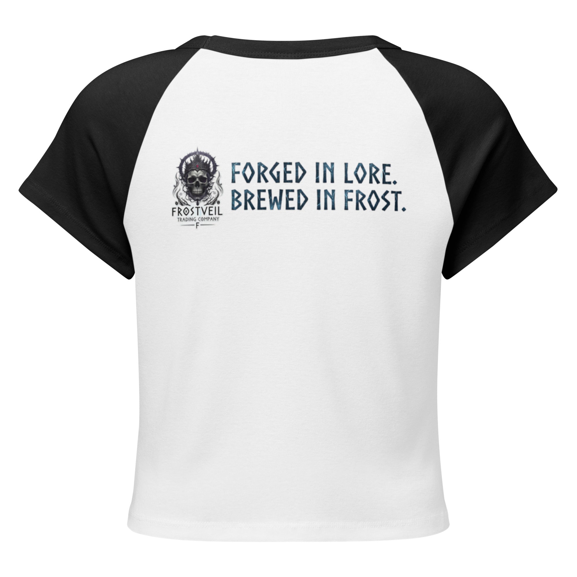 Frost Maiden’s Baby Tee - Frostveil Trading Company
