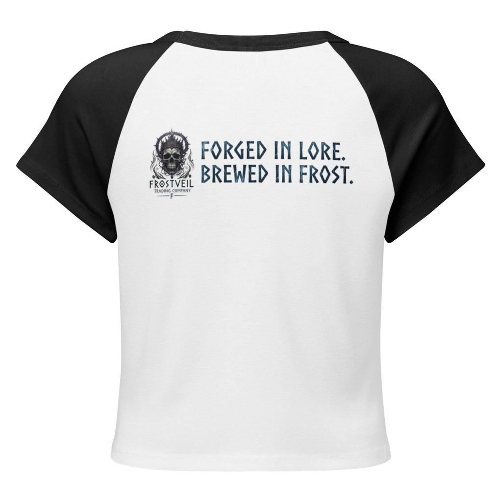 Frost Maiden’s Baby Tee - Frostveil Trading Company