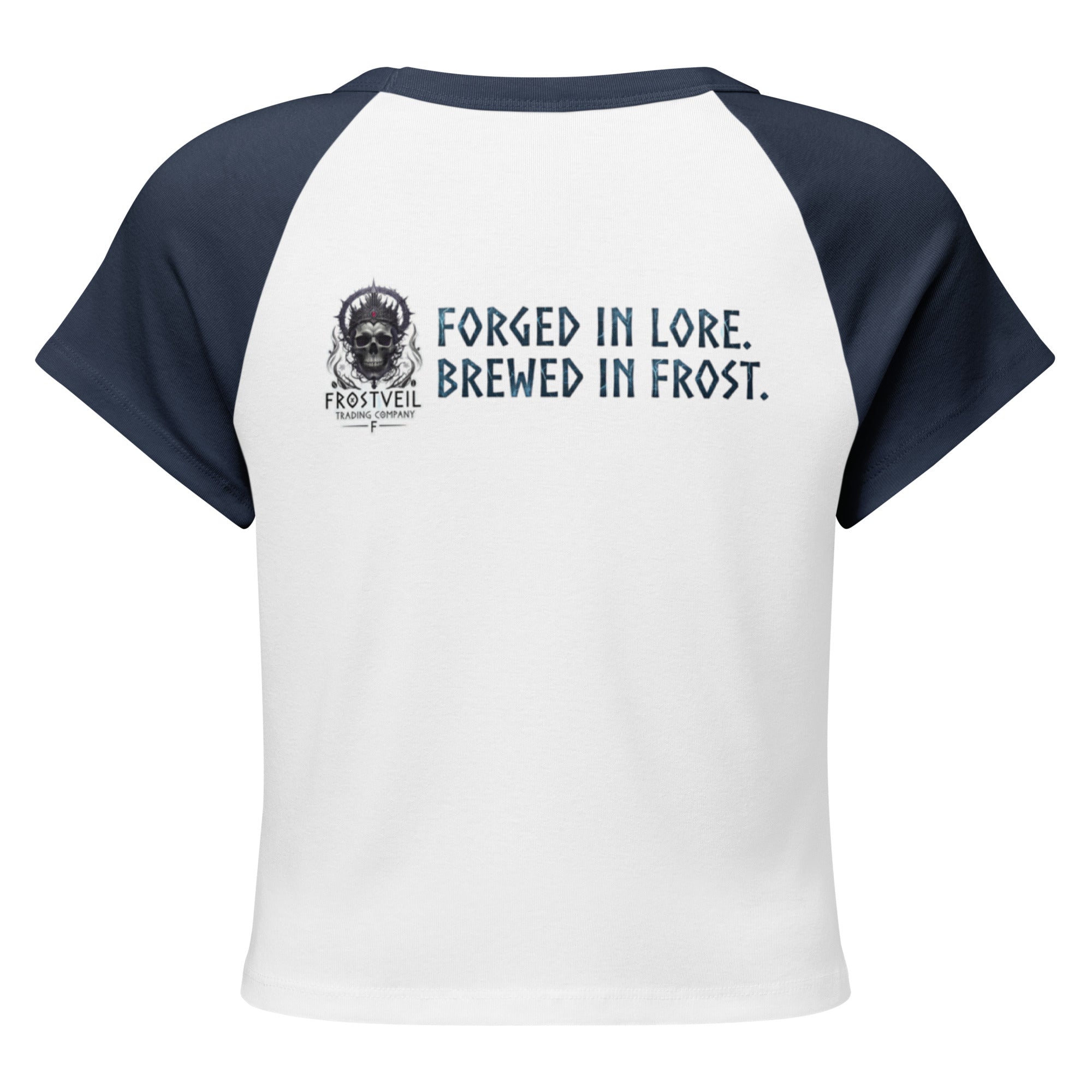 Frost Maiden’s Baby Tee - Frostveil Trading Company