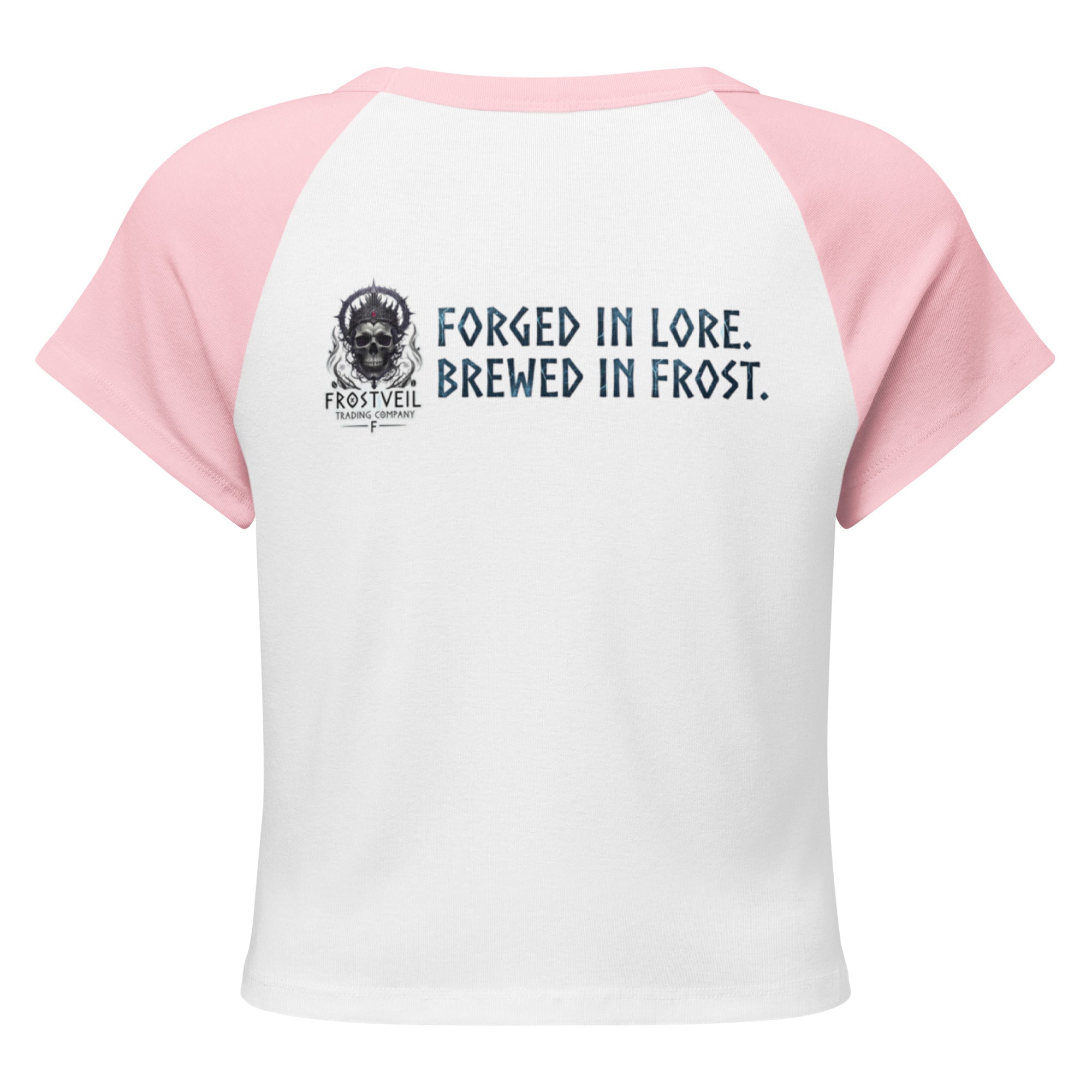 Frost Maiden’s Baby Tee - Frostveil Trading Company