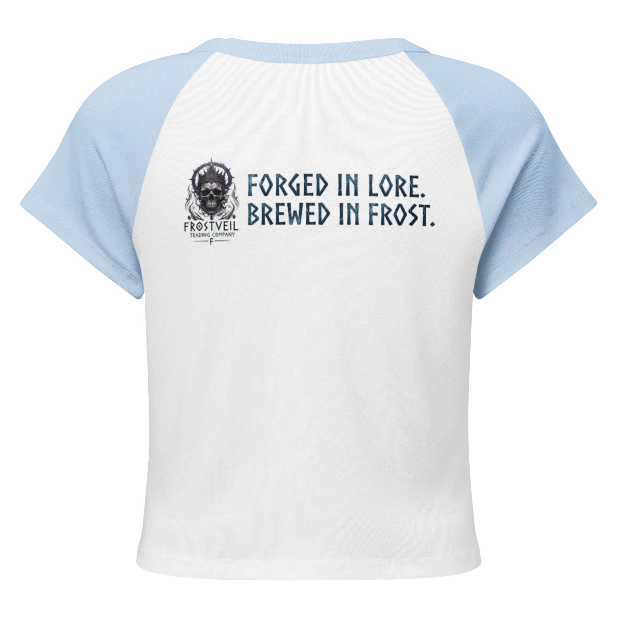 Frost Maiden’s Baby Tee - Frostveil Trading Company
