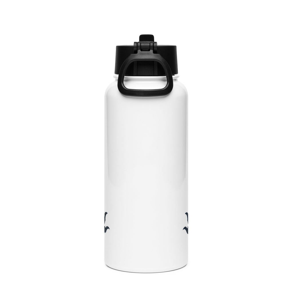 Frostflow Stainless Steel Water Bottle – Straw Lid Adventure Flask | Frostveil Trading Company - Frostveil Trading Company