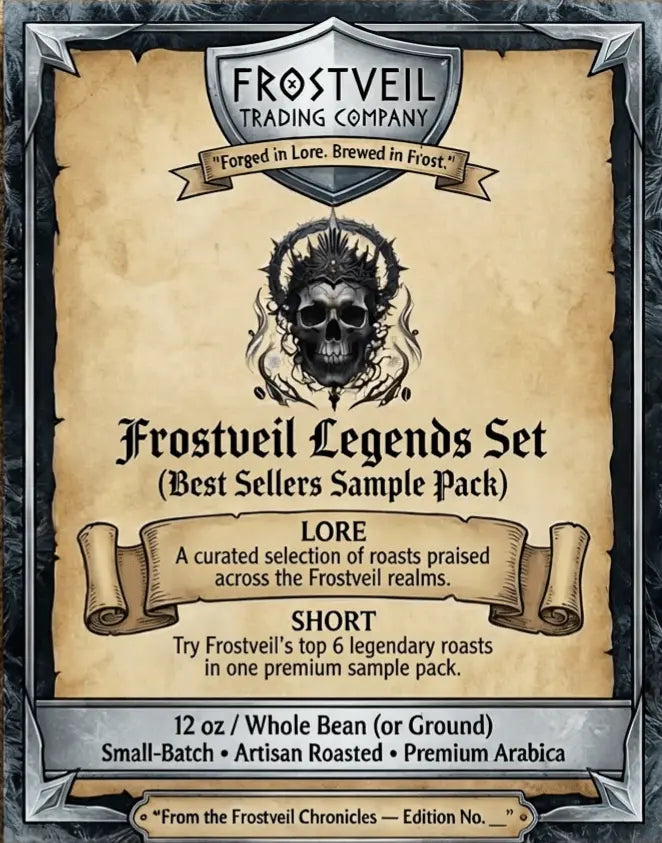 Frostveil Legends Set (Best Sellers Sample Pack) - Frostveil Trading Company
