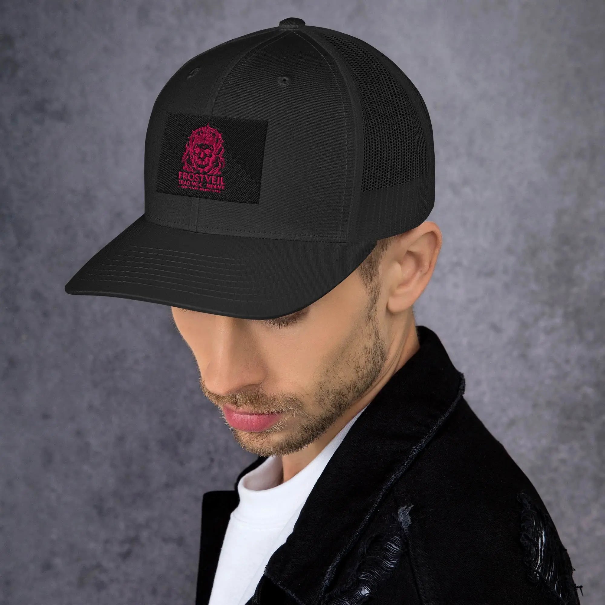 Trucker Cap - Pink - Frostveil Trading Company